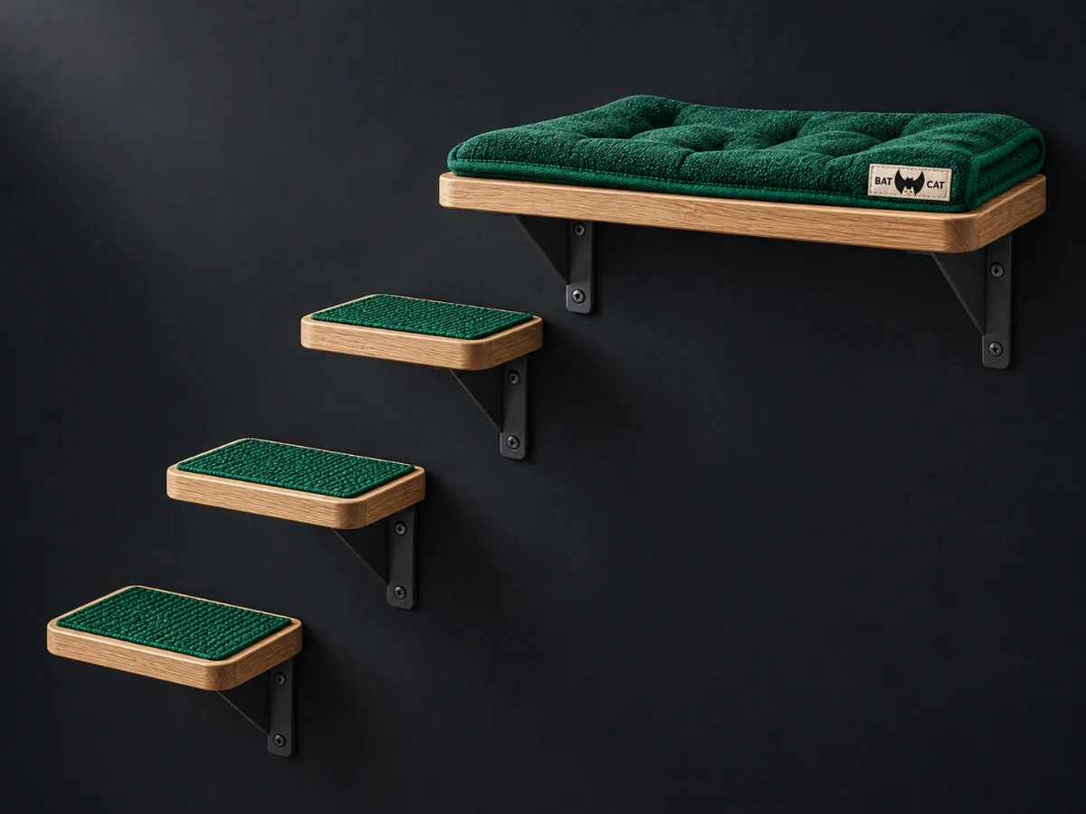 Preview of the BatCat skyway wall steps